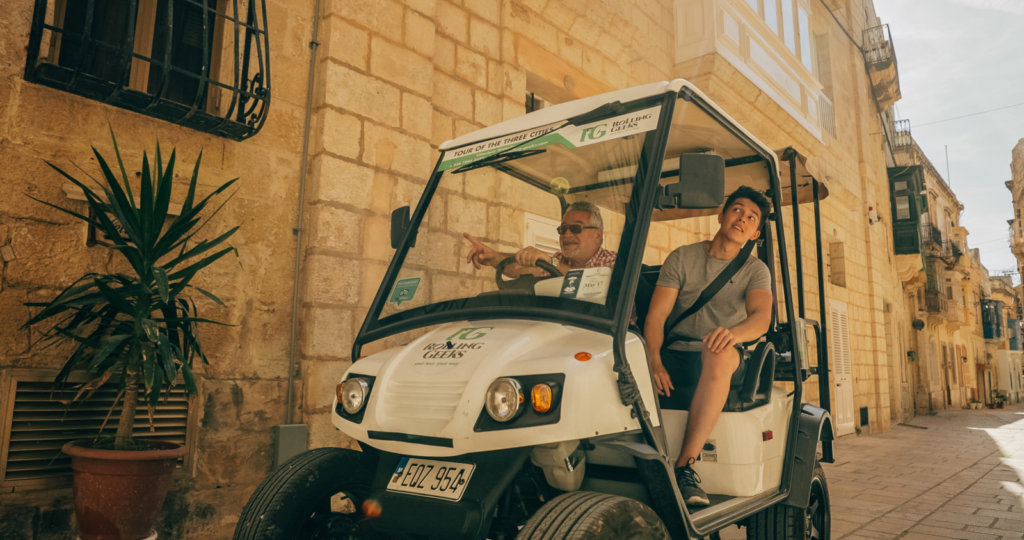 Découverte de Birgu avec Rolling geek