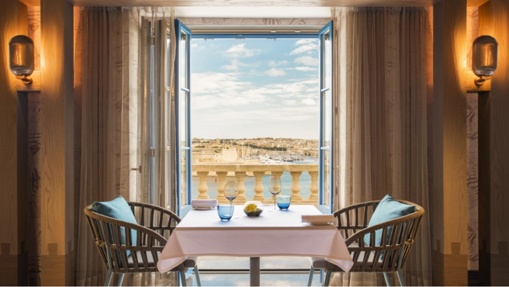 Restaurant Ion at The Harbour House La Valette Malte
