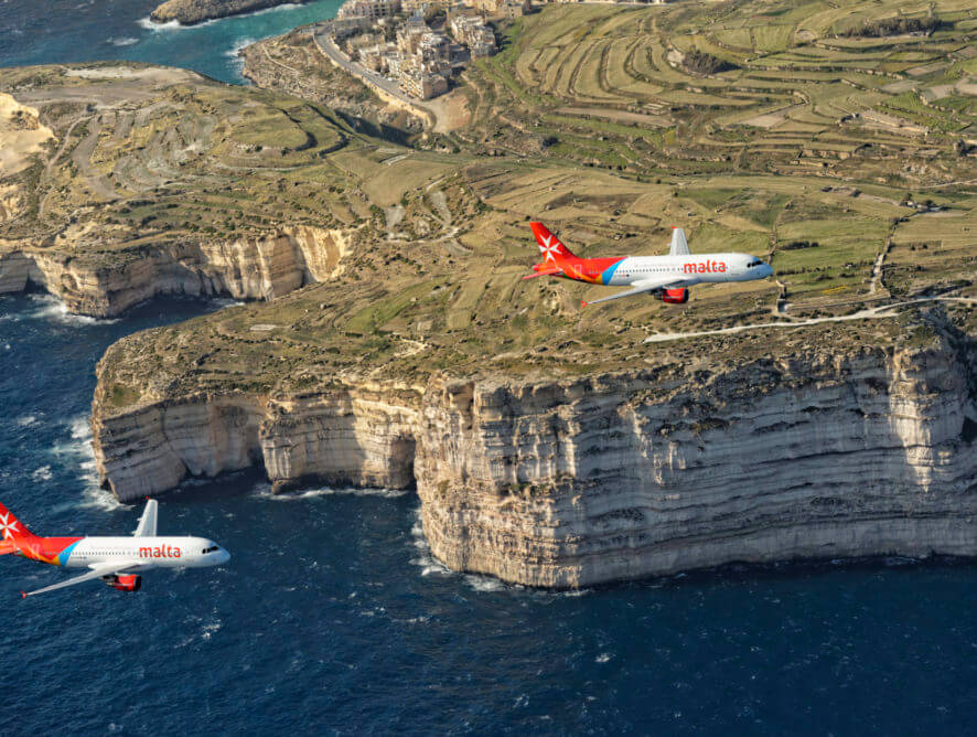 Vol Air Malta pour les îles maltaises