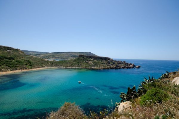 Les plages maltaises labellisées Pavillon Bleu