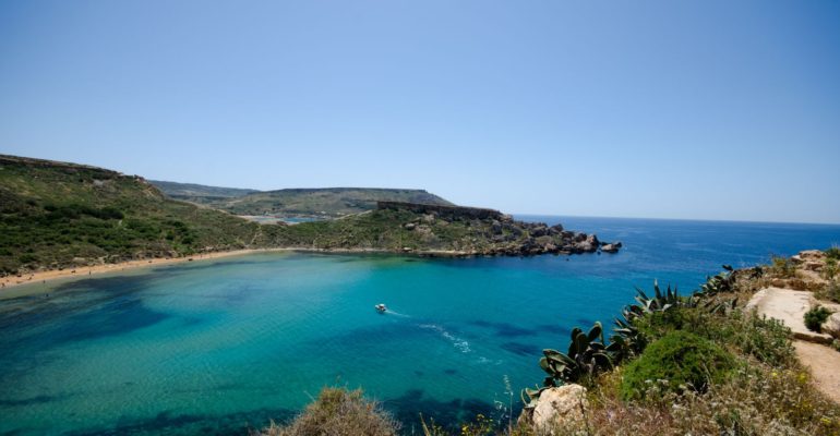 Les plages maltaises labellisées Pavillon Bleu