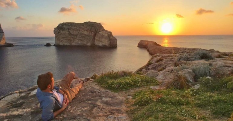 Alex Vizeo, voyageur blogueur à la découverte de Gozo