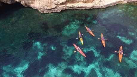 Sortie en kayak Gozo et Comino, demi journée l’après midi